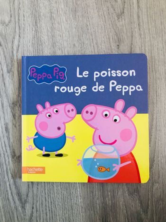 Livre enfant peppa pig le poisson