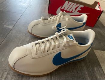 Basket Nike sportswear Cortez  W White édition full cuir  36