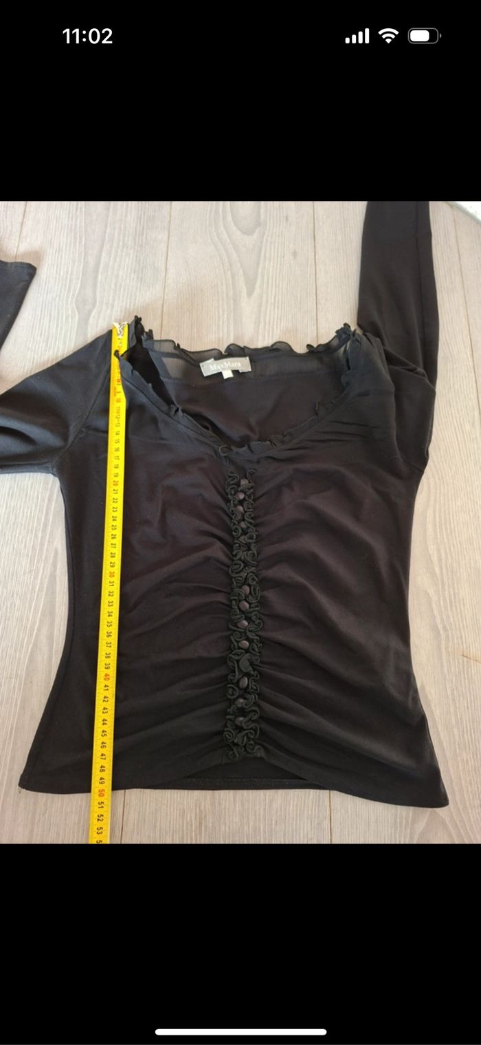 Tee-shirt manches longues Max Mara taille S - photo numéro 7