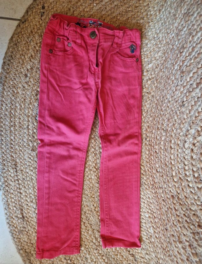 Jolie ensemble chemise en jean et jean rose fille sergent major 3 ans - photo numéro 6
