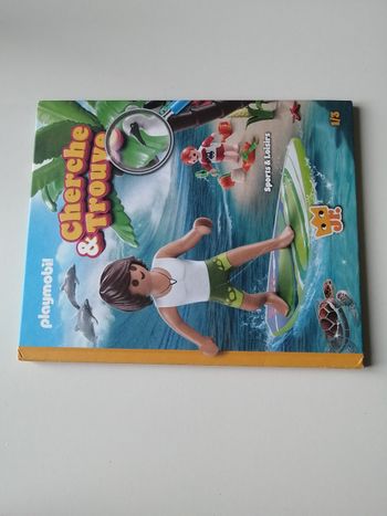 livre cherche et trouve playmobil