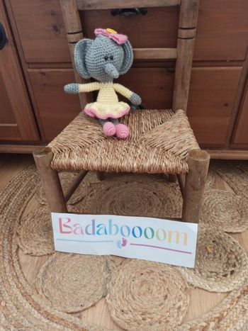 peluche melle souris crochet fait main tbe