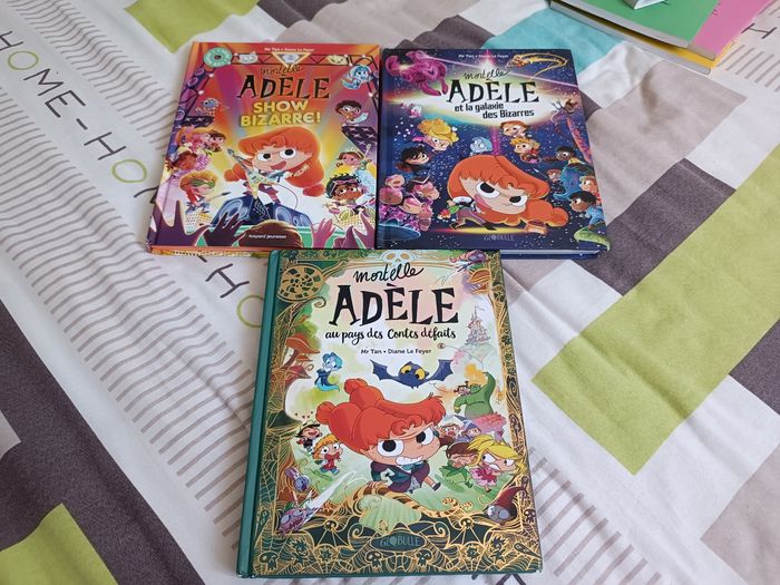 Lot 3 beaux livres Mortelle Adèle