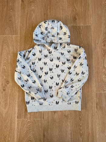 🎀 Pull à capuche gris 7-8 ans Primark