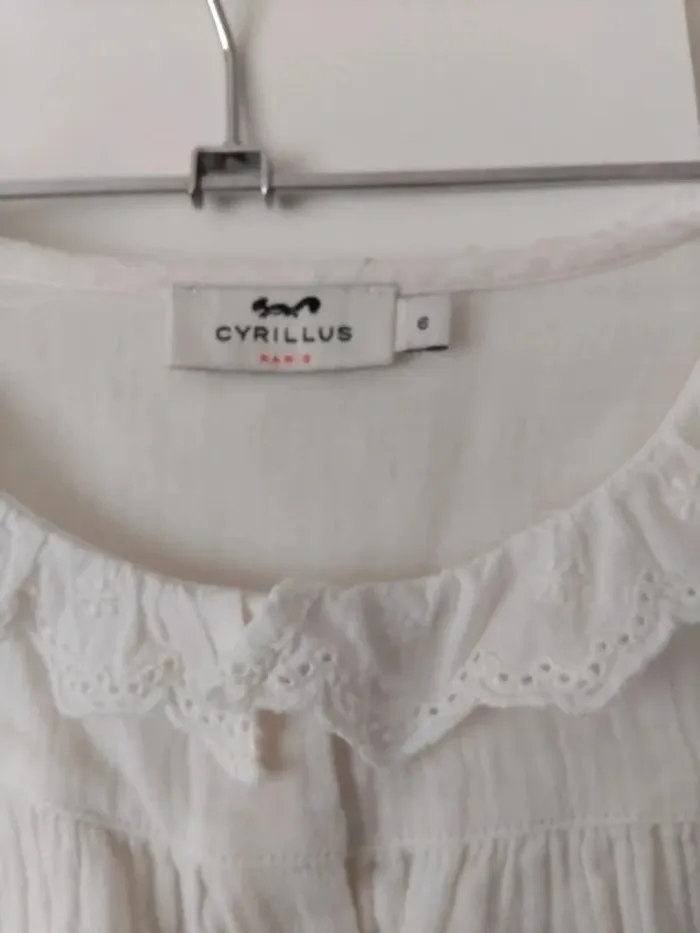 Blouse Cyrillus t6ans 100%coton - photo numéro 9