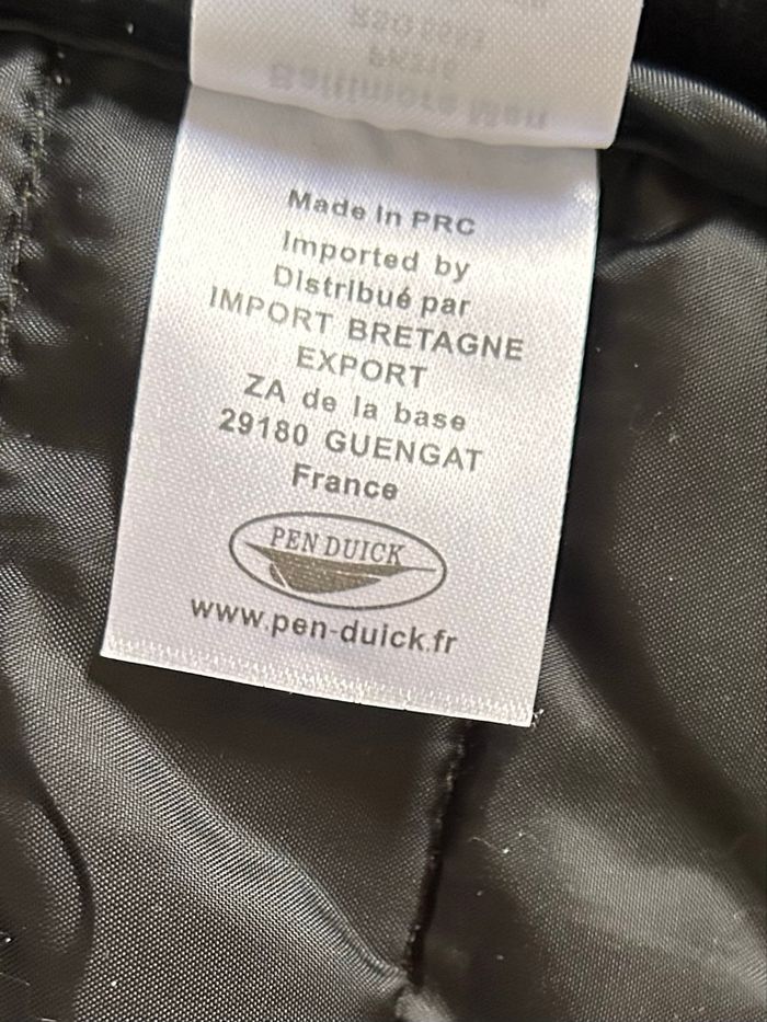 Blouson doudoune sans manche kaki gabion M Pen Duick - photo numéro 9