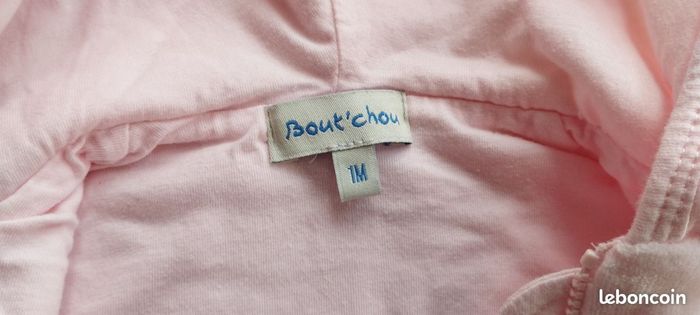 Veste capuche Boutchou 1 mois - photo numéro 6