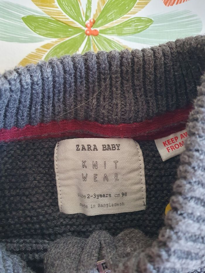 Gilet Zara 2/3 ans - photo numéro 3