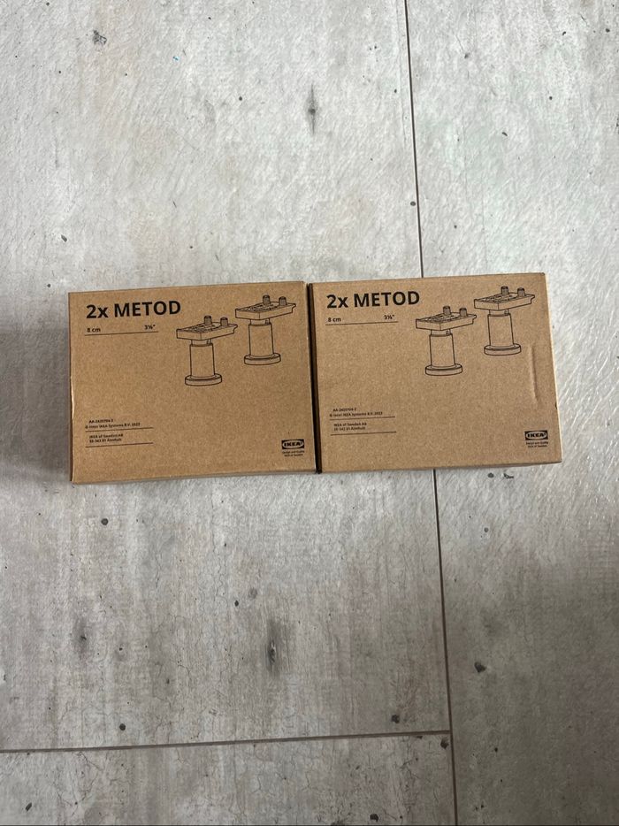 Lot de 4 pied metod IKEA - photo numéro 2