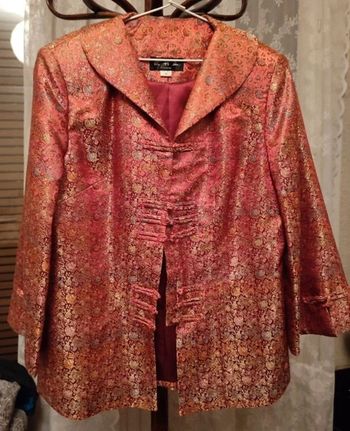 Veste chinoise en soie taille M - femme - de marque Fashion