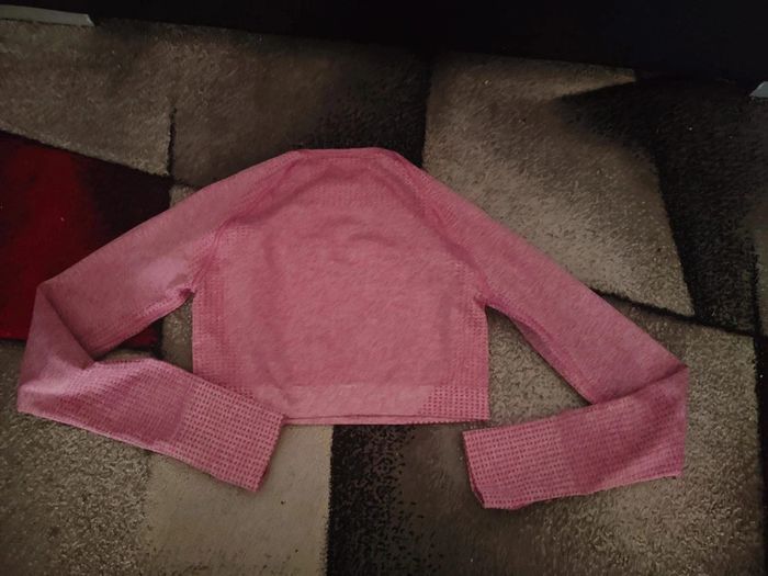Crop Top Sport Femme Stretch Confort - photo numéro 4