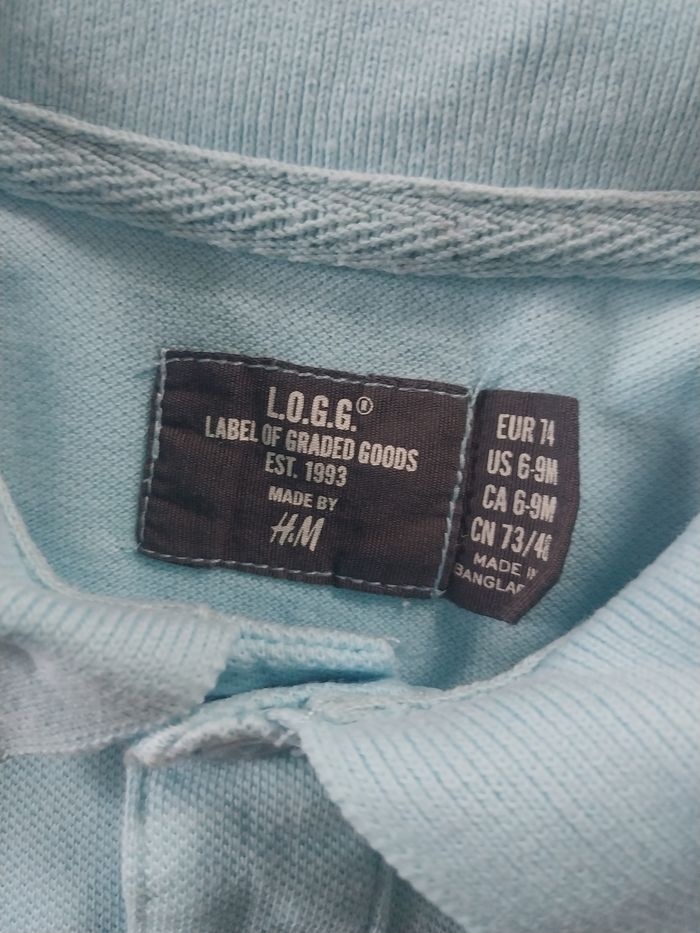 Polo bébé garçon H&M  Taille 6/9 mois (74 cm) - photo numéro 4