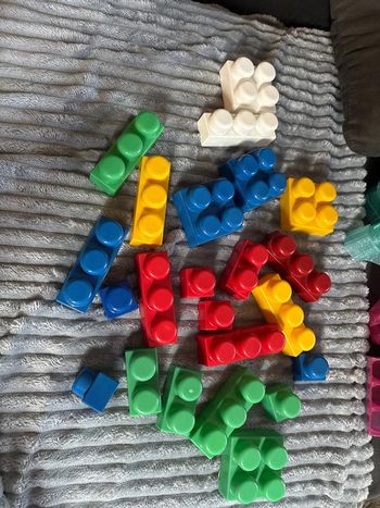 Lot de cube en plastique