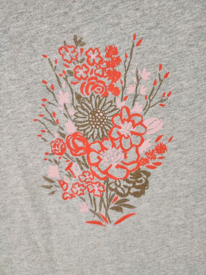 T-shirt Bonton gris - 6 ans - photo numéro 4