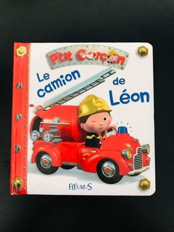 Livre p’tit garçon - le camion de Léon