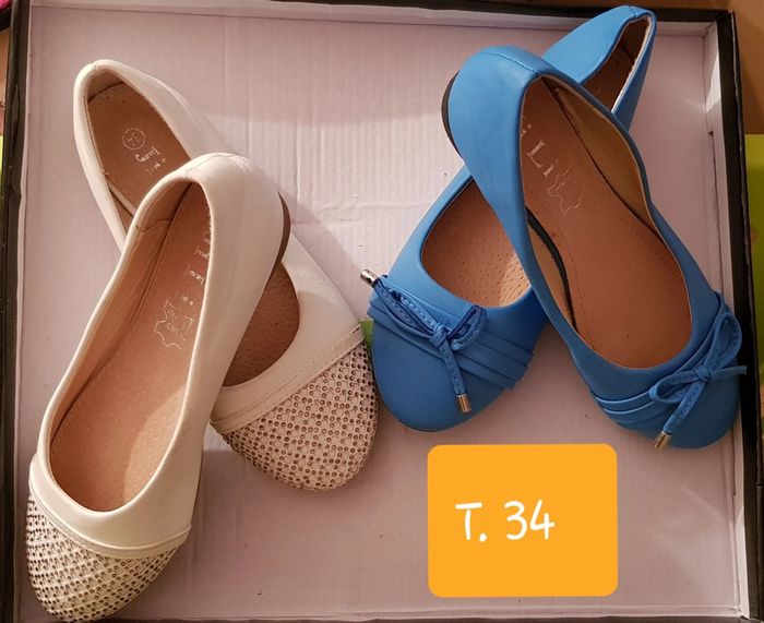 Lot Chaussures t.34 - photo numéro 2
