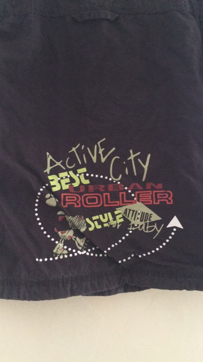 Teeshirt à longues manches rouge et marron - photo numéro 4