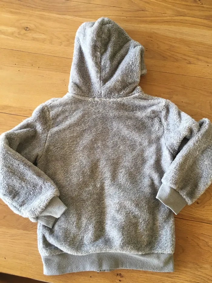Veste chaude et douce zippée 8 ans - photo numéro 2