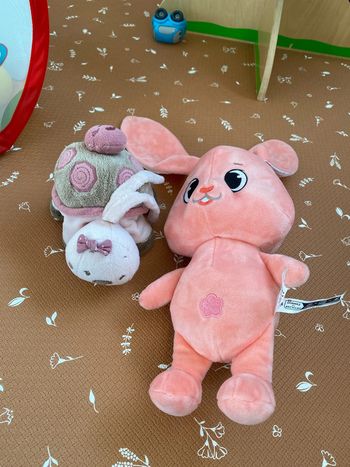 Coccinelle musicale et lapin oreilles crissantes