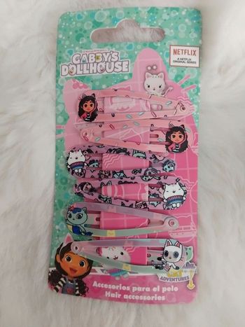 Lot 6 barrettes Gabby’s Dollhouse, neuf
