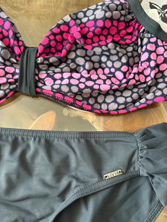 Maillot de bain 2 pièces Livia bonnet C 38 - photo numéro 3