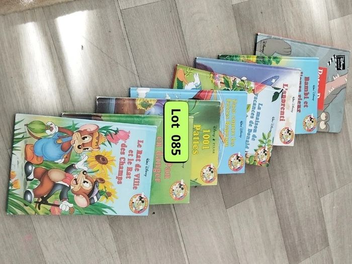 Lot retro de 8 tomes Disney club du livre années 90 L085  7588026855