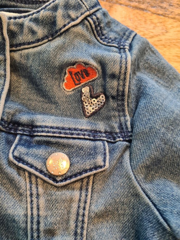 Veste en jeans TAO 6 mois - photo numéro 4