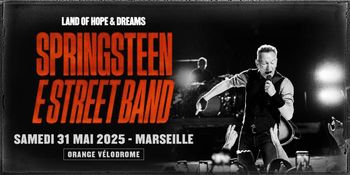 Ticket de concert BRUCE SPRINGSTEEN AND THE E STREET BAND - ORANGE VELODROME