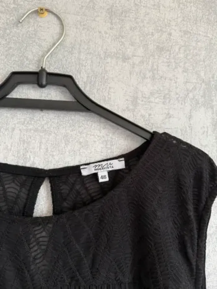 Débardeur noir Modavista taille 46 - photo numéro 2