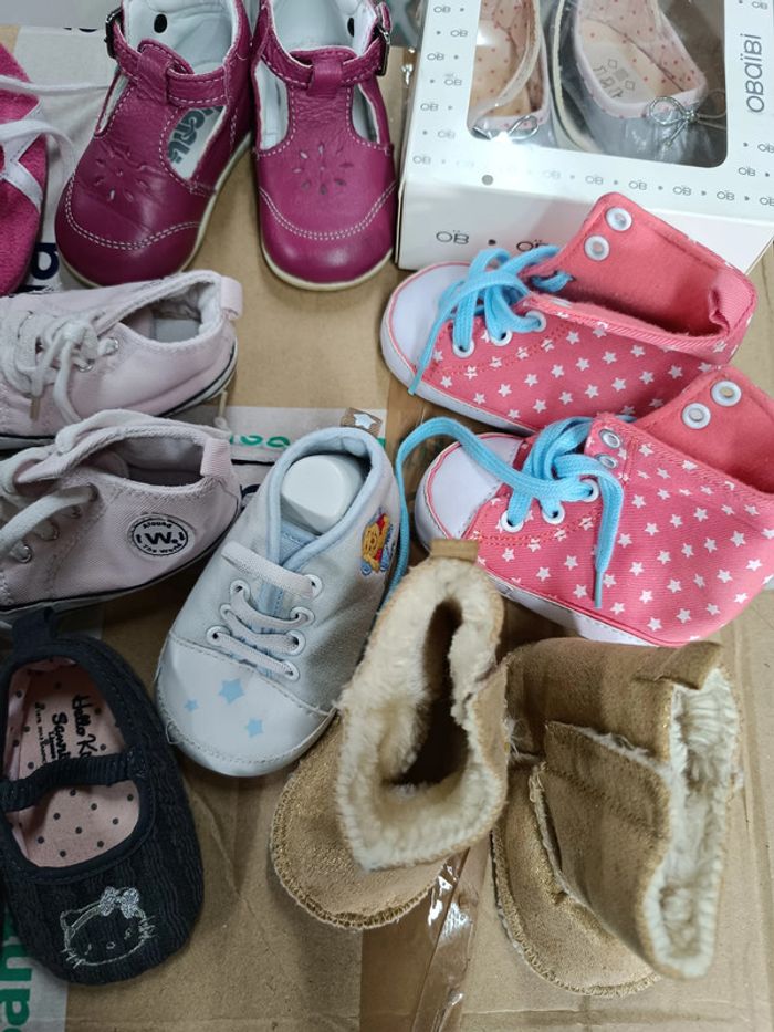Carton de chaussures ballerines etc 0-6 mois - photo numéro 5
