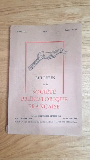 Bulletin de la société préhistorique française - 1962 9-10