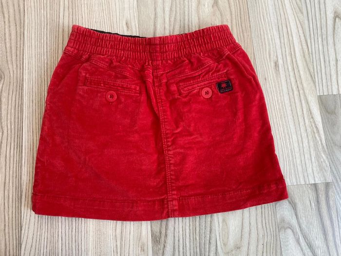 Jupe velours rouge 5 ans okaidi - photo numéro 6