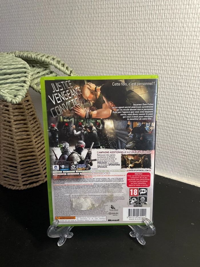 Jeu Xbox 360 - Splinter cell Conviction - photo numéro 3