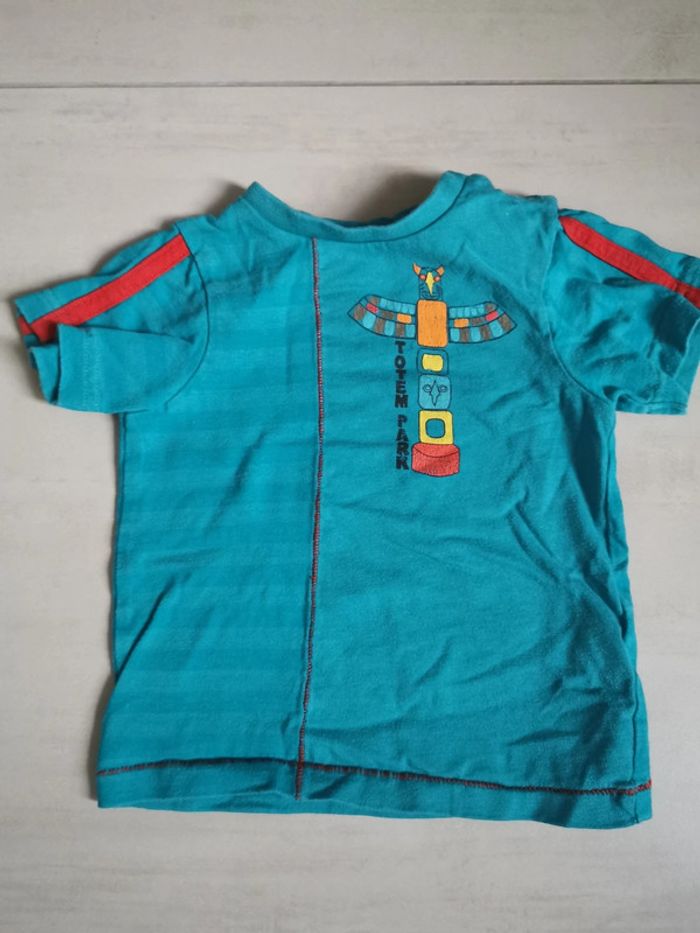 Tee-shirt + polo manches courtes - photo numéro 3