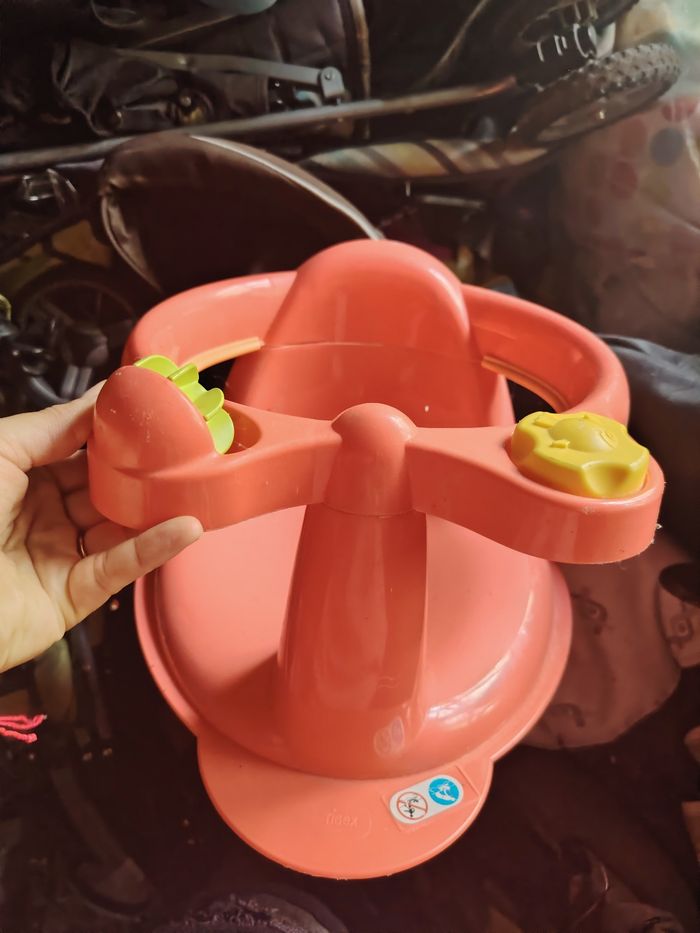 Siège bain ventouse