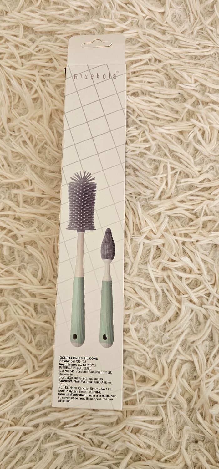 Lot de 2 goupillons en silicone Bluekola Neufs. - photo numéro 4