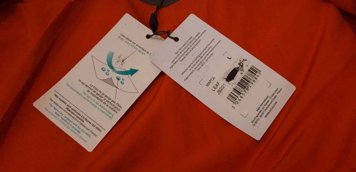 Blouson deperlant aigle vert kaki TL neuf - photo numéro 6