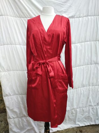 Peignoir satin
