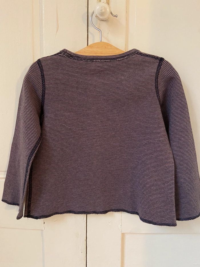 Tee-shirt manches longues Petit Bateau 3 ans. - photo numéro 2