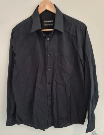 Chemise noire homme