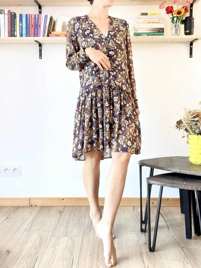 Robe Lilie Rose en taille S/M (=36/38) - Très bon état - photo numéro 2