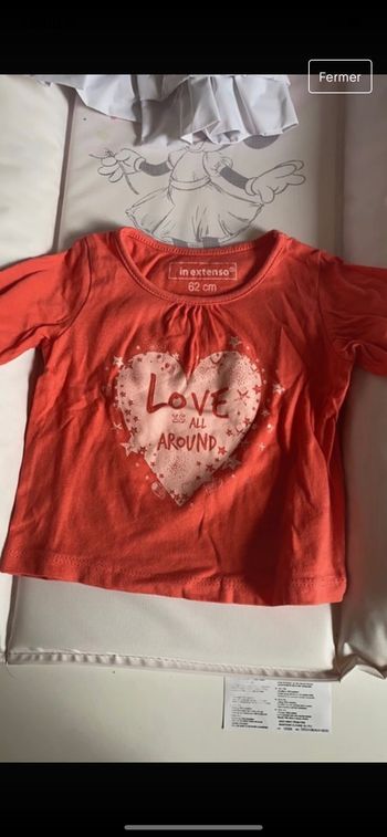 Lot  de haut manches longues