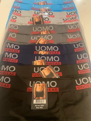 10 Boxers UOMO Microfibre Stretch M/L