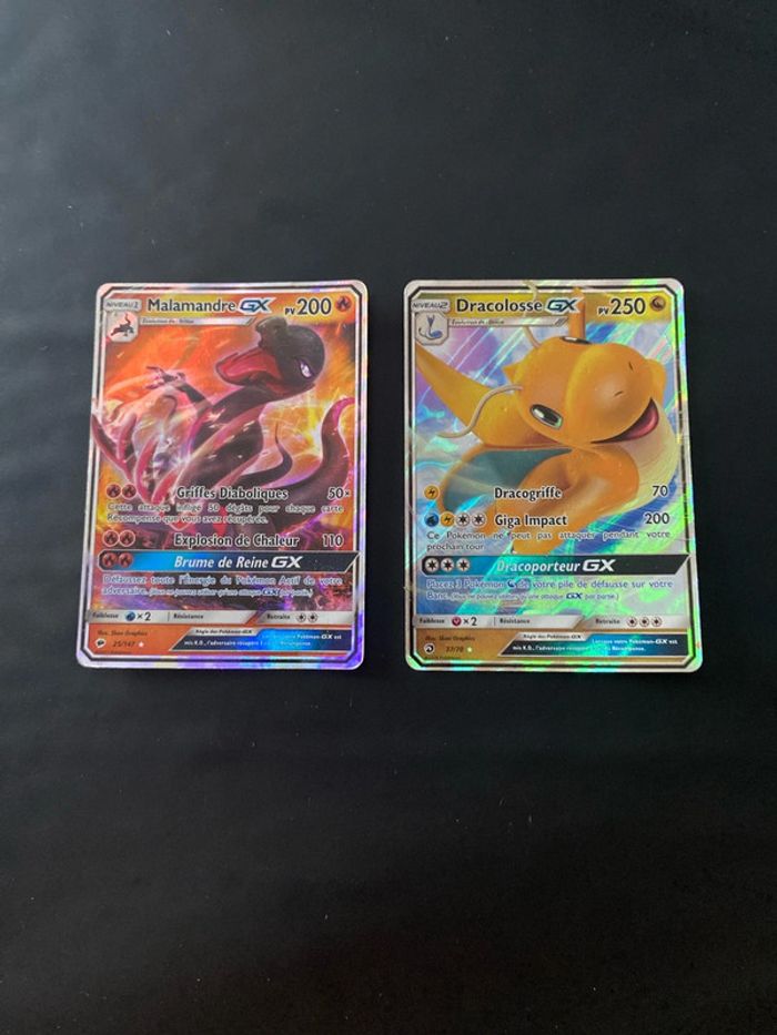 Lots cartes Pokémon GX