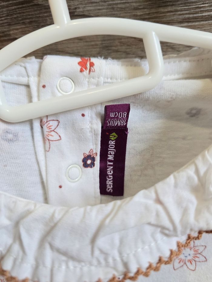 Vêtement Bébé Fille - Ensemble Combishort Body - Sergent Major - 18 mois 80 cm - photo numéro 4