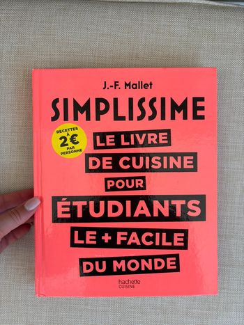 livre cuisine étudiant