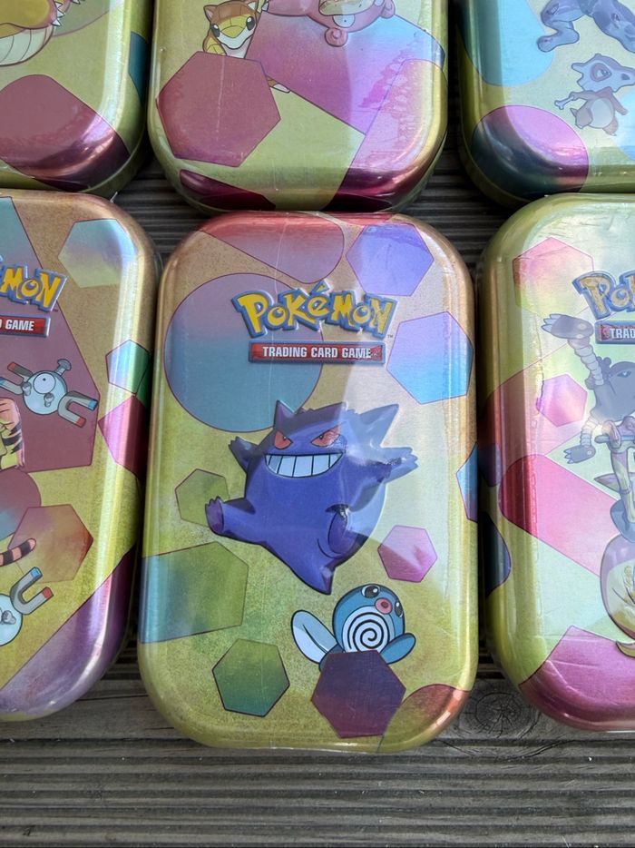 Lot de 9 minitins Pokémon 151 - photo numéro 3