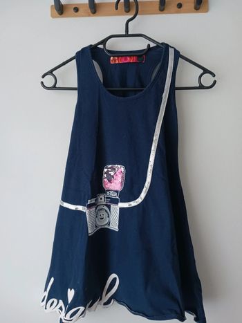 Robe fille été bleu marine 5 ans / 6 ans Desigual
