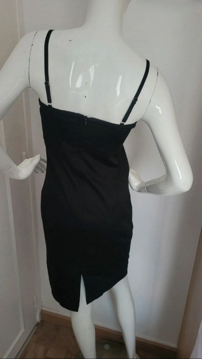 Robe noire en coton strech - photo numéro 3