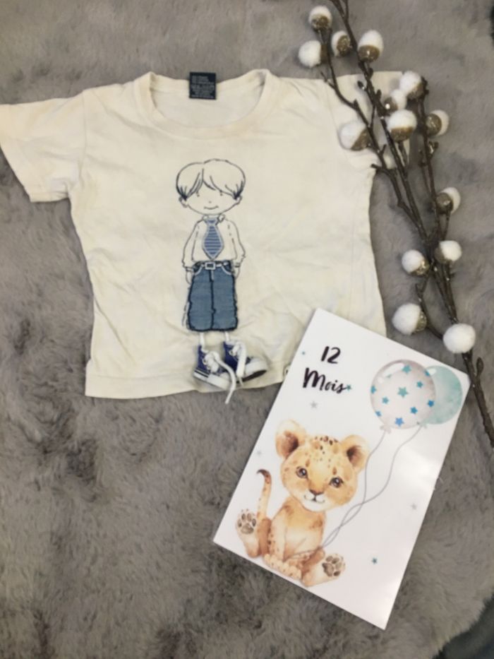 T shirt 12 mois